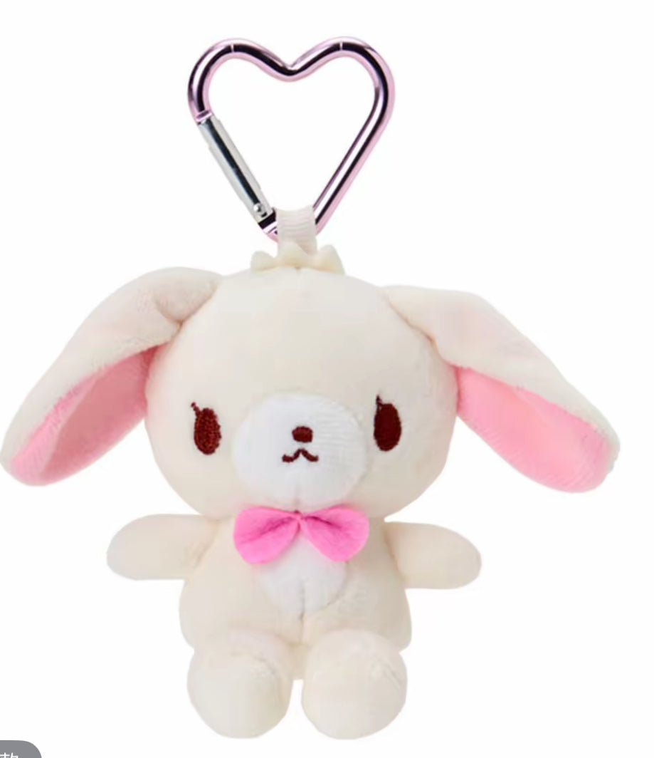 Shirousa (Sugarbunnies) Plush Mascot All My Heart Keychain