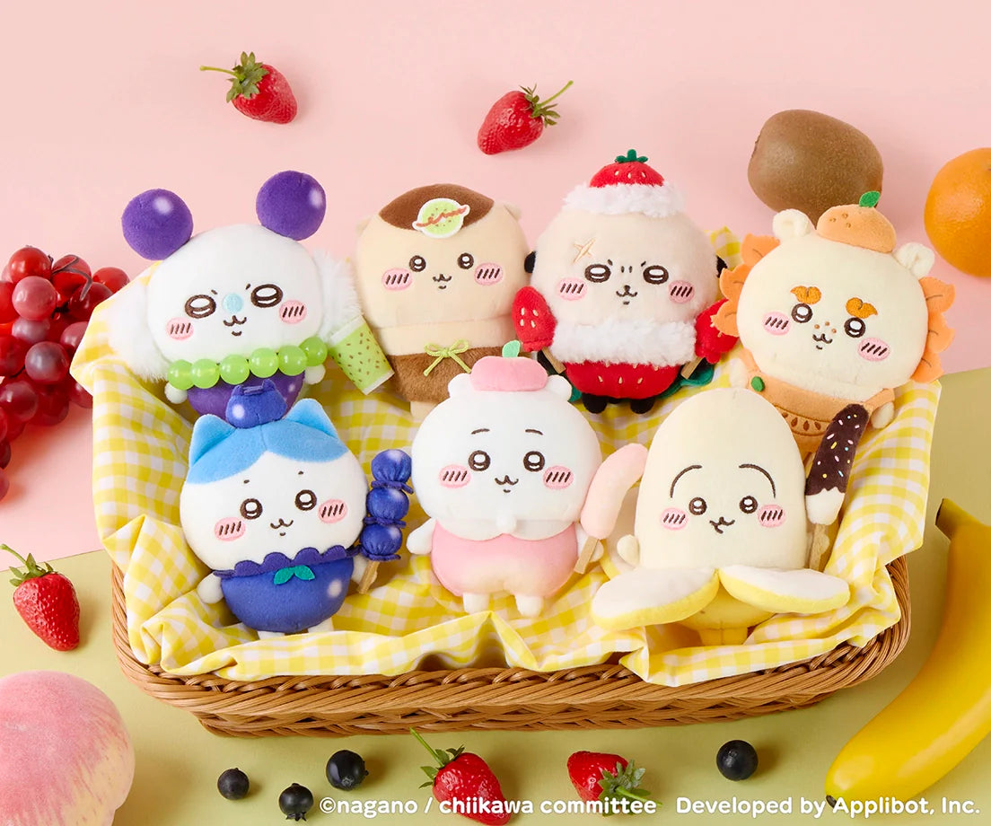 ChiiKawa|Pokeko Fruity Mascot Keychain ChiiKawa