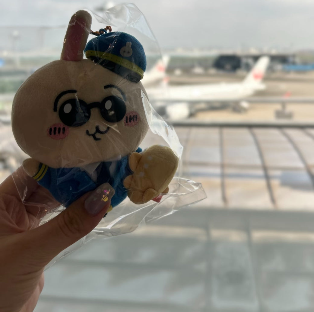 Chiikawa Usagi Airport Regional Exclusive Series Mascot keychain