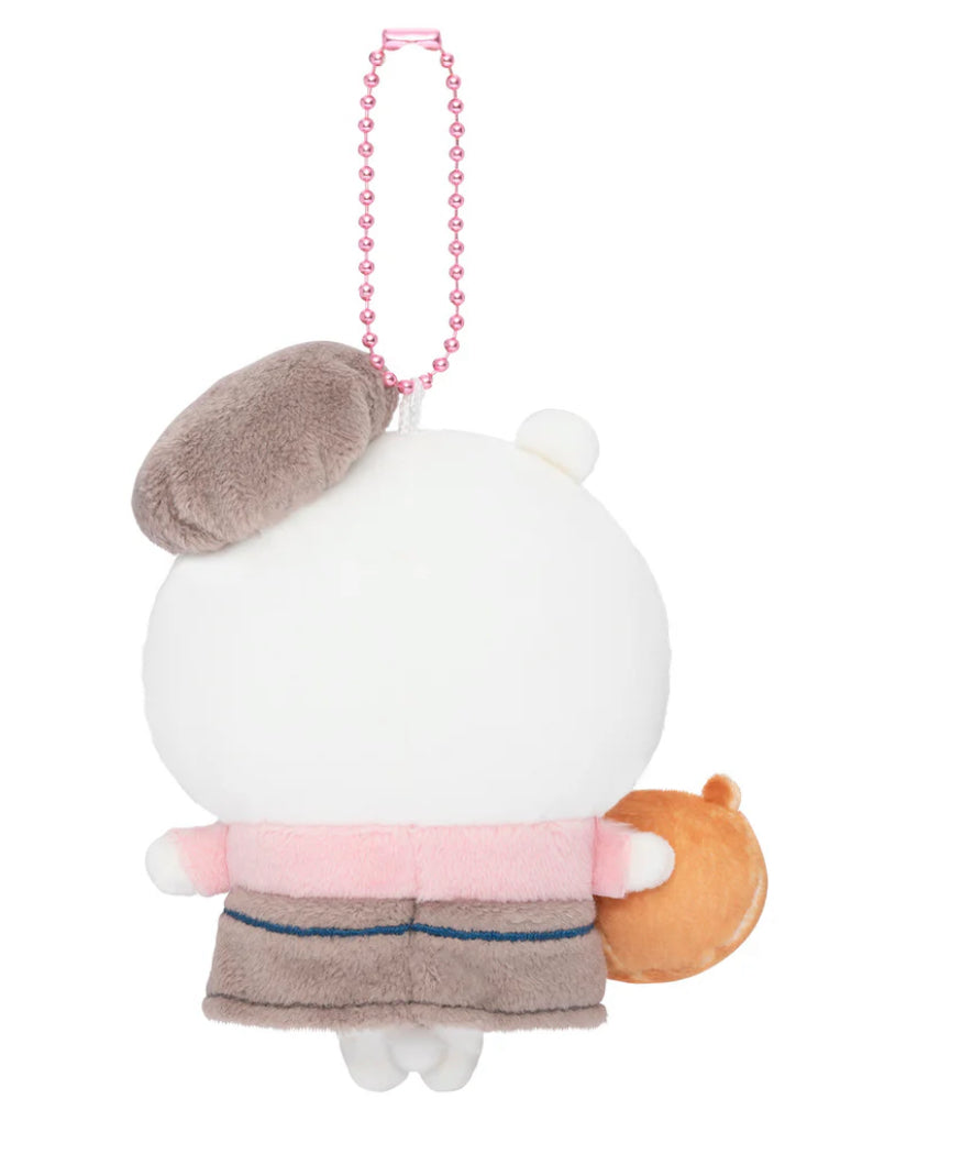 CHIIKAWA|Chiikawa Bakery Staff Keychain Mascot (Chiikawa)