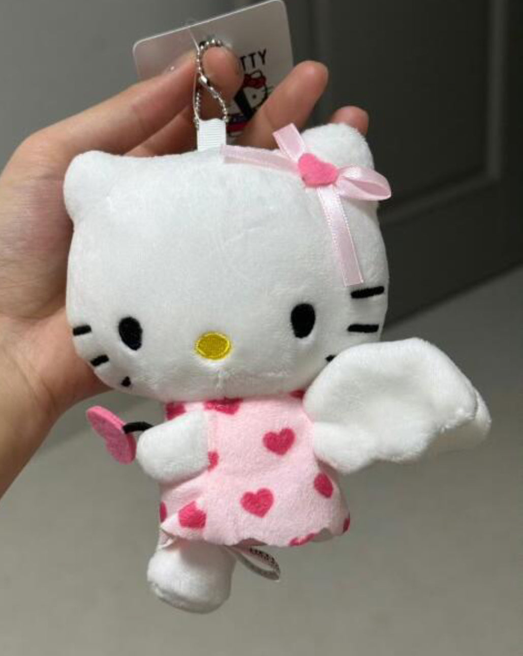 Sanrio|avail50周年粉天使hello kitty挂件🖤🖤