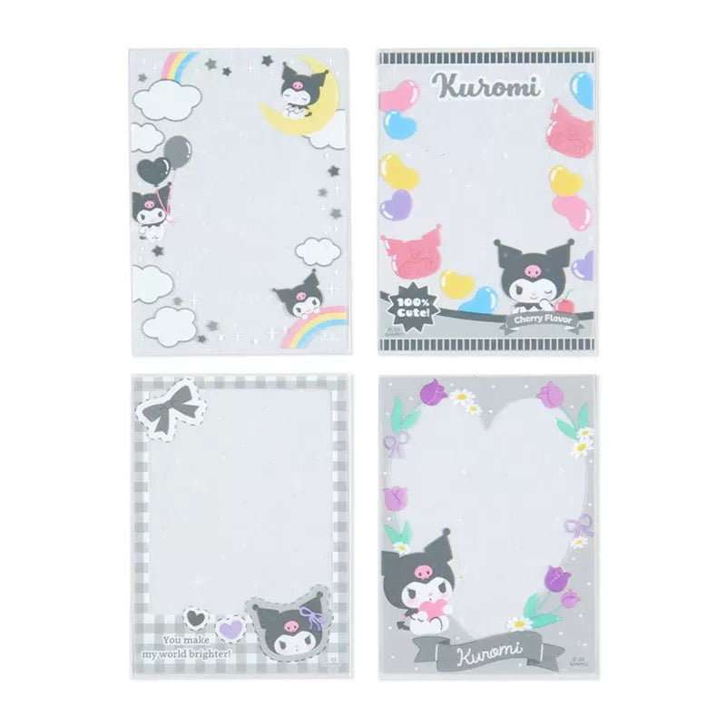 Sanrio glitter card film protective cover