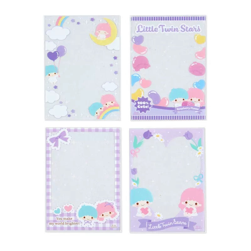 Sanrio glitter card film protective cover