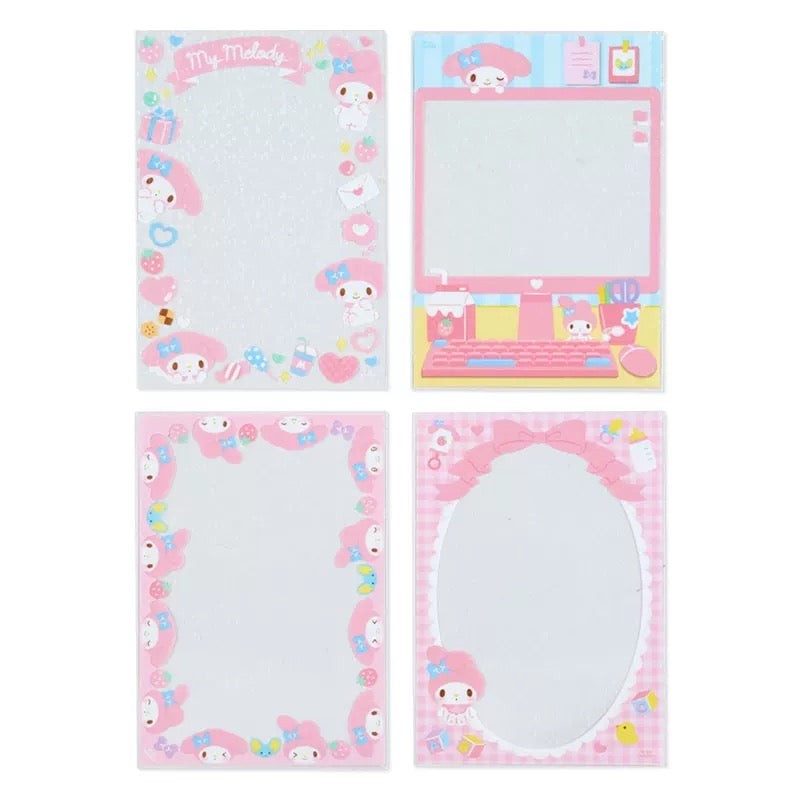 Sanrio glitter card film protective cover