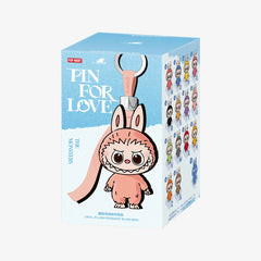 Pop Mart The Monsters Pin For Love Series Vinyl Plush Pendant Blind Box (N-Z)