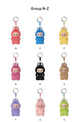 Pop Mart The Monsters Pin For Love Series Vinyl Plush Pendant Blind Box (N-Z)