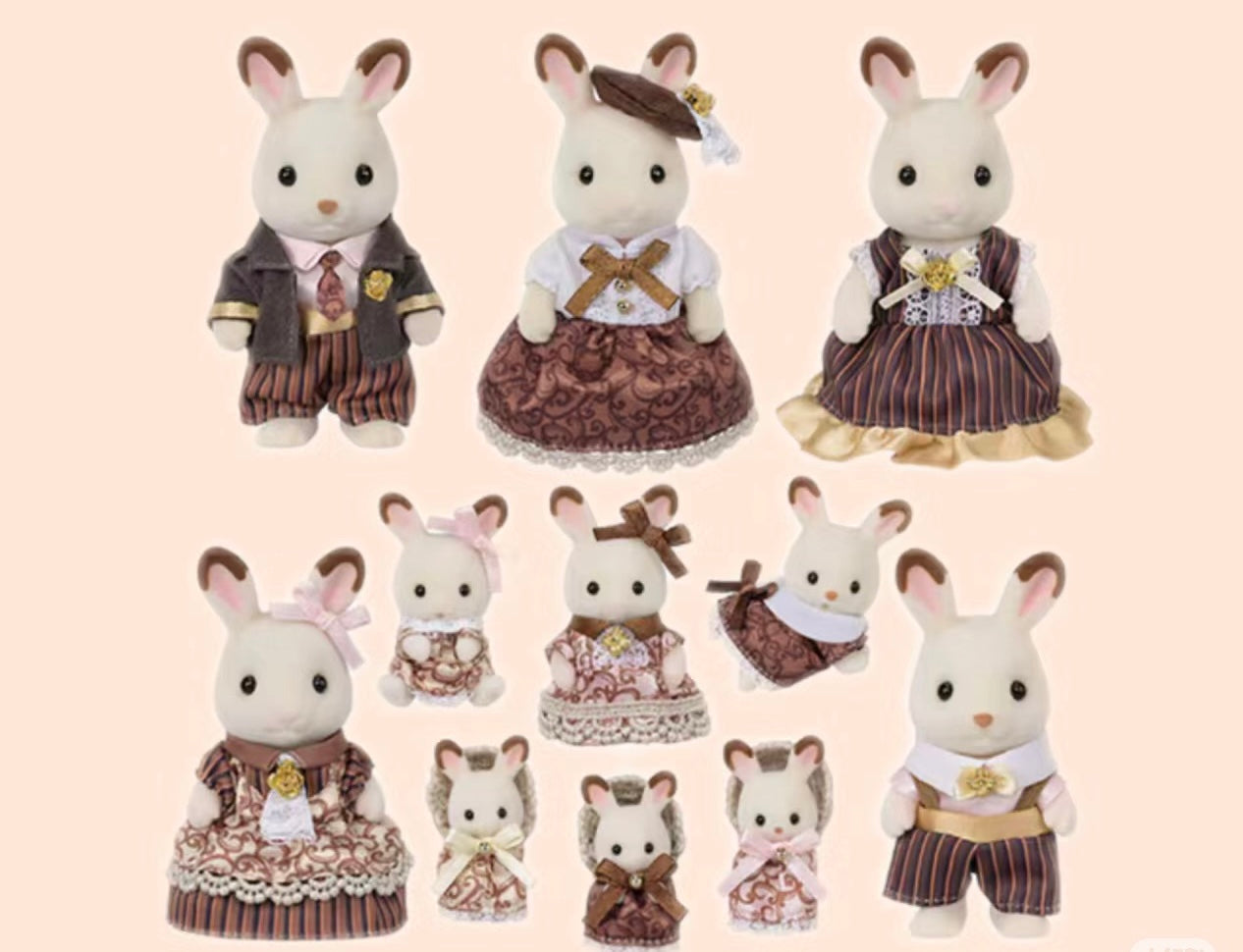 Sylvanian Families 40th Anniversary Chocolate Rabbit Set