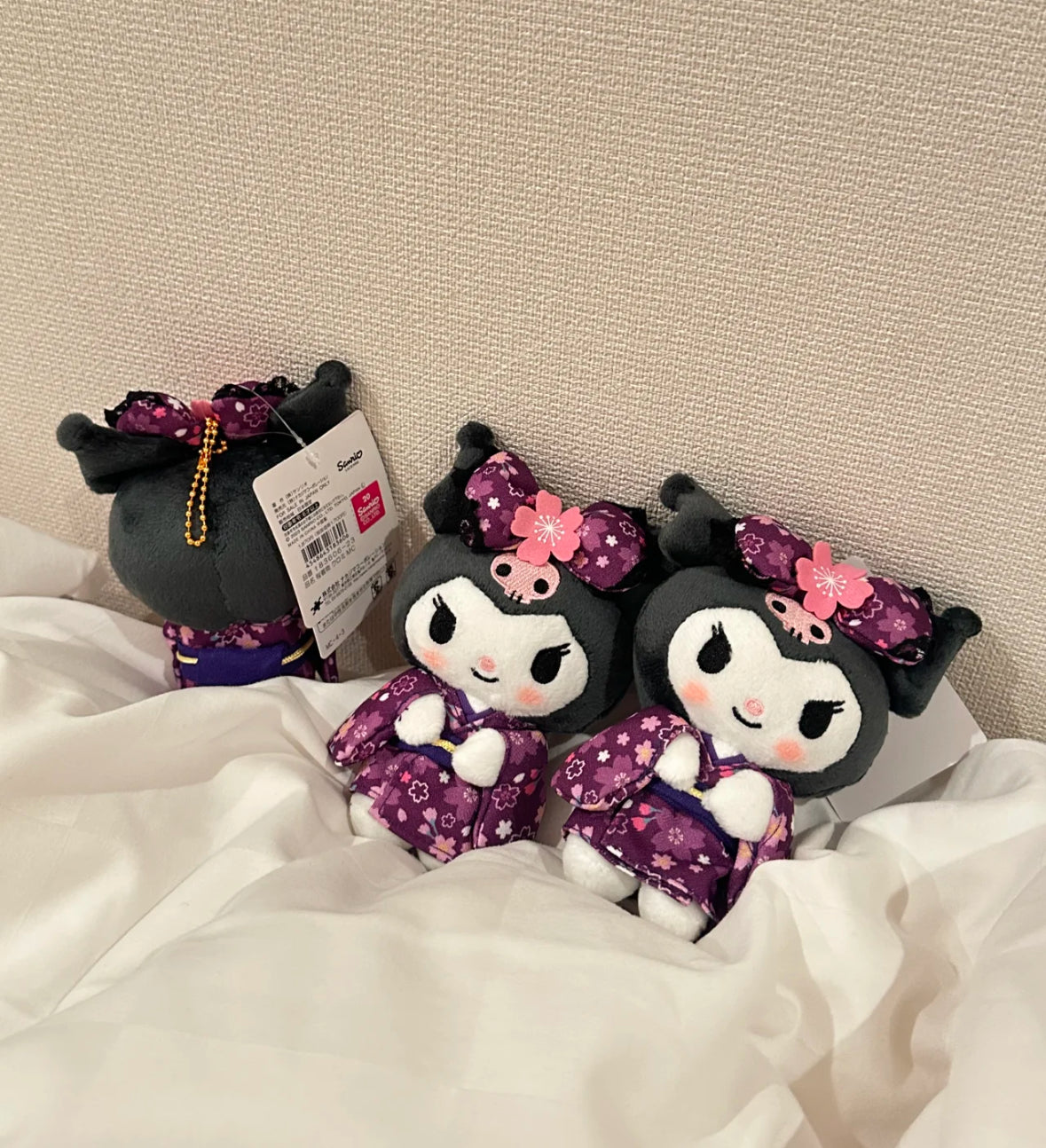 Sanrio|Kuromi Kimono-style Charm👘库洛米和服挂件