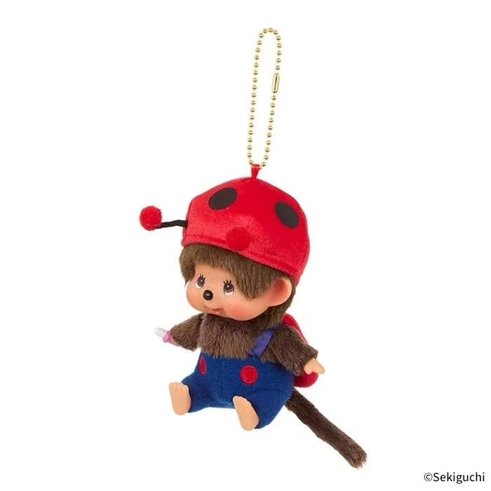 MONCHHICHI| LadyBug MASCOT HOLDER PLUSH KEYCHAIN