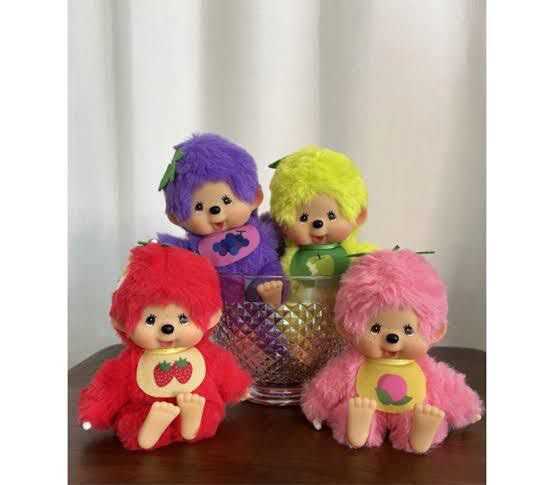 Monchhichi Limited Edition Fruits keychain