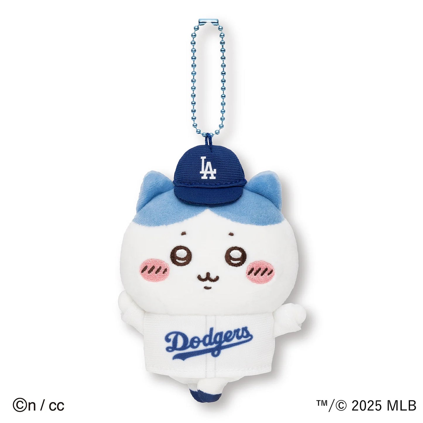 Chiikawa×MLB TOKYO SERIES Mascot Keychain (Dodgers)