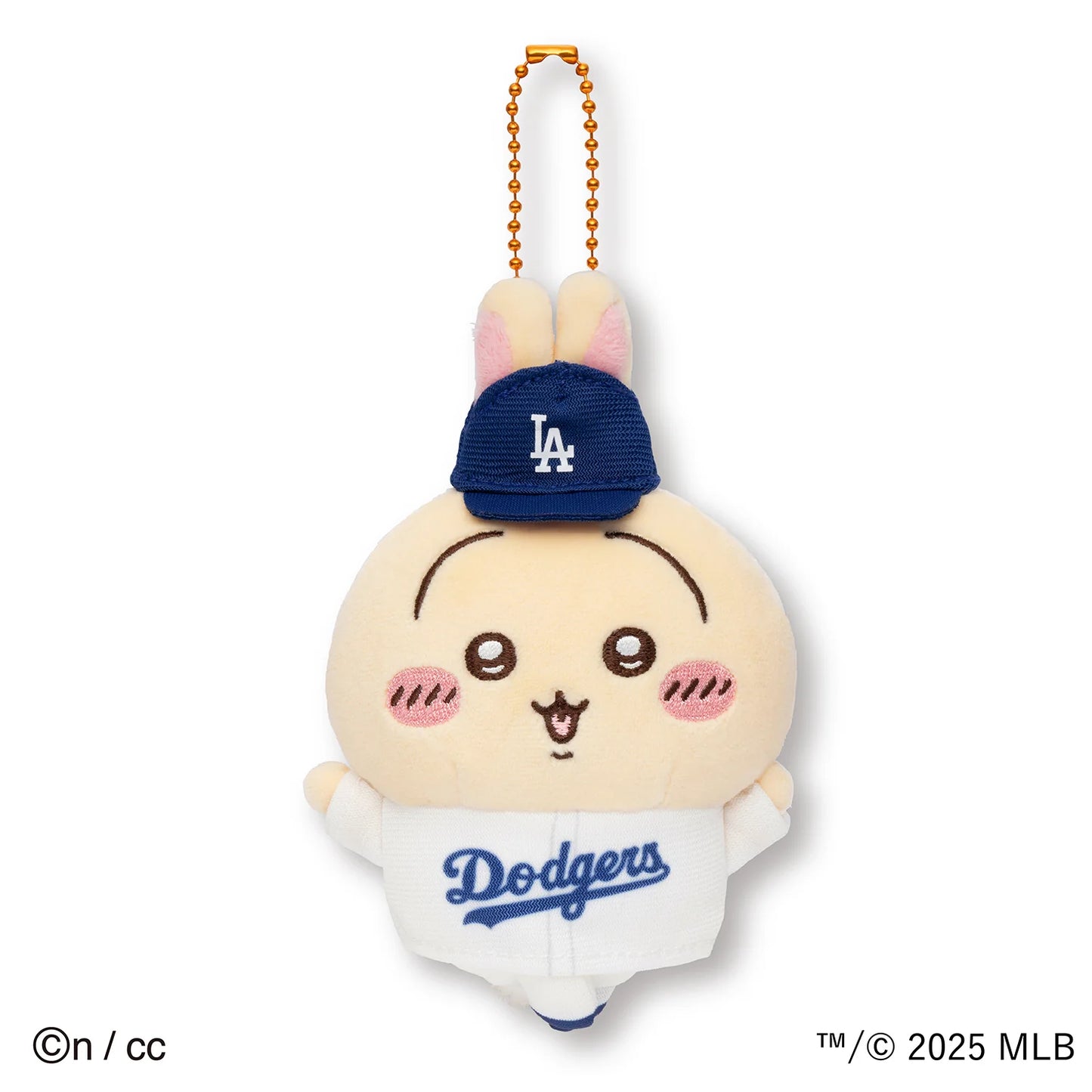 Chiikawa×MLB TOKYO SERIES Mascot Keychain (Dodgers)