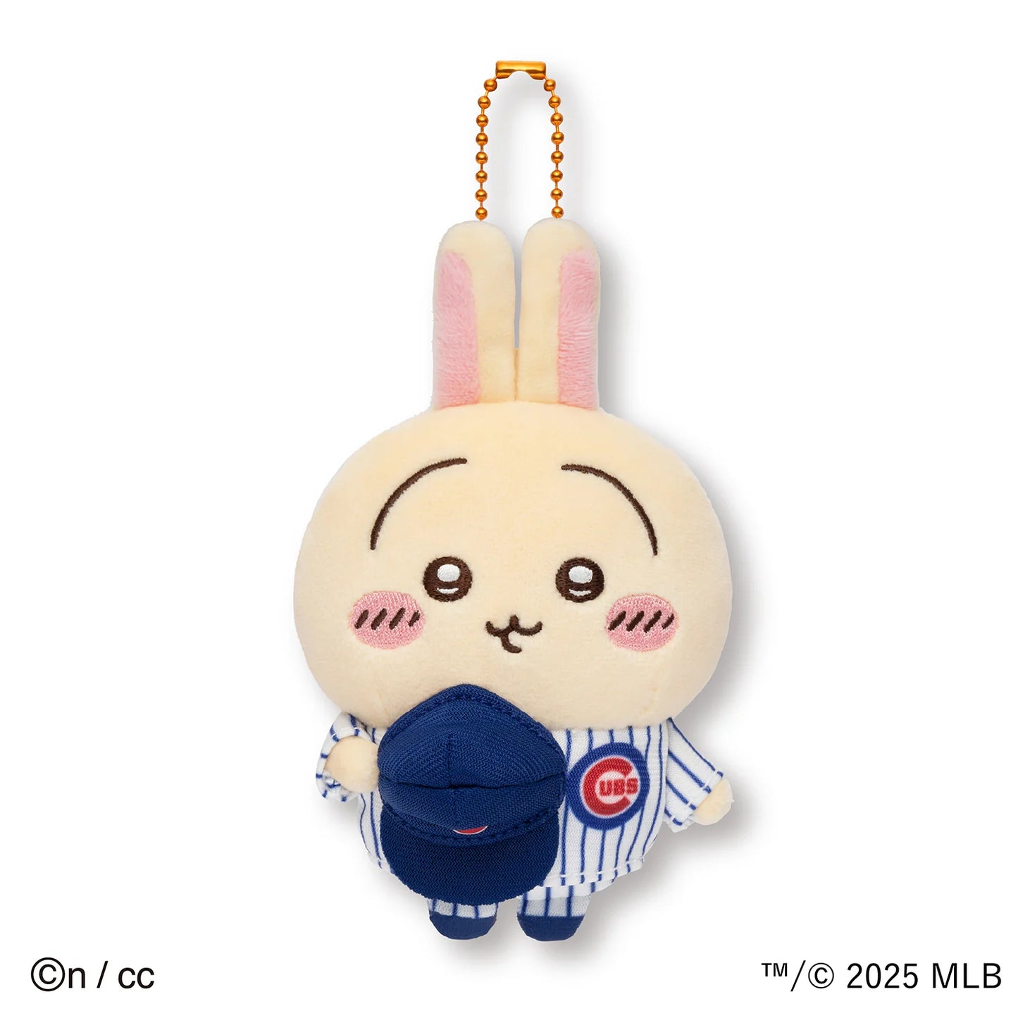 Chiikawa×MLB TOKYO SERIES Mascot Keychain (Cubs)