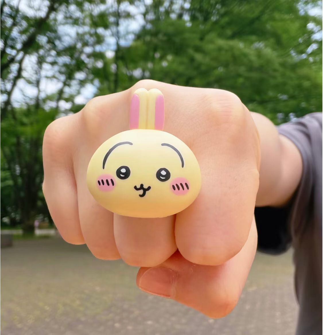 Chiikawa|Character Face Finger Ring Blind Box