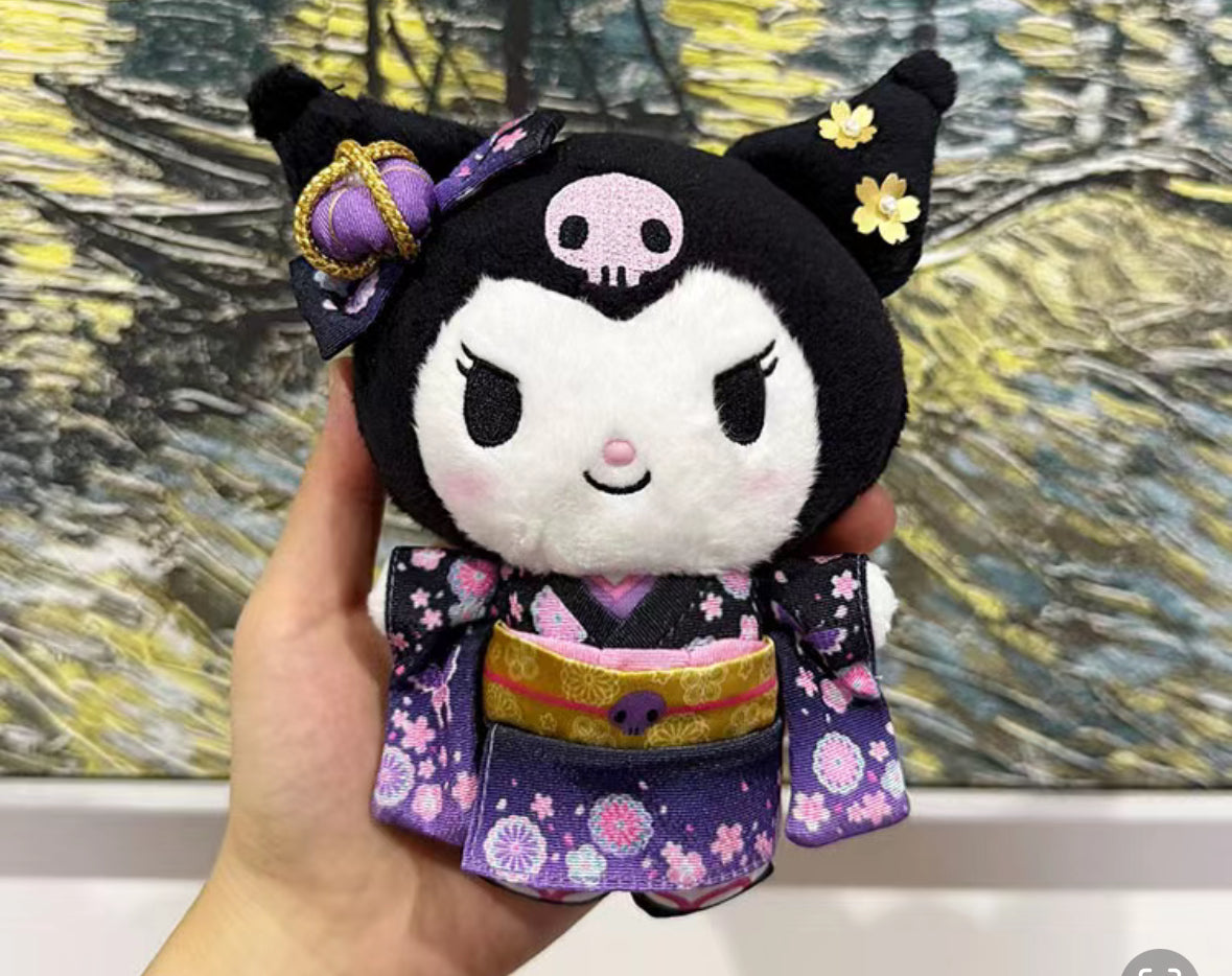 Sanrio|Kuromi Kimono-style Charm👘新版库洛米和服挂件