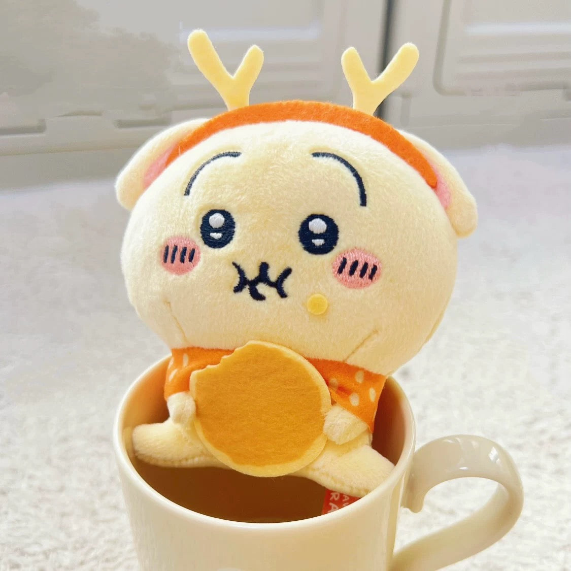 Chiikawa Usagi Nara Local Limited Deer Hanging Furry Keychain Mascot Rabbit