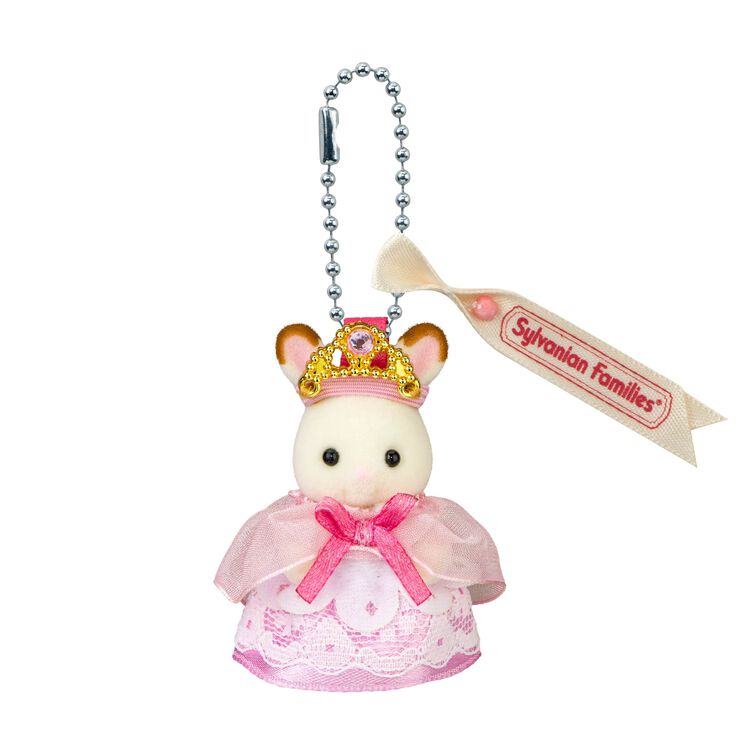 Silvania Family|Chocolate Rabbit Baby - Princess Key Chain