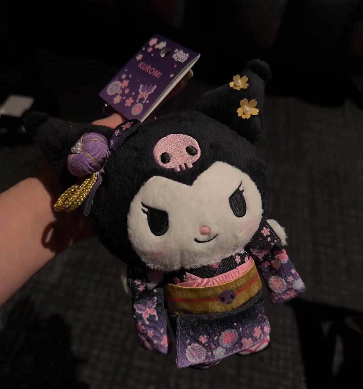 Sanrio|Kuromi Kimono-style Charm👘新版库洛米和服挂件