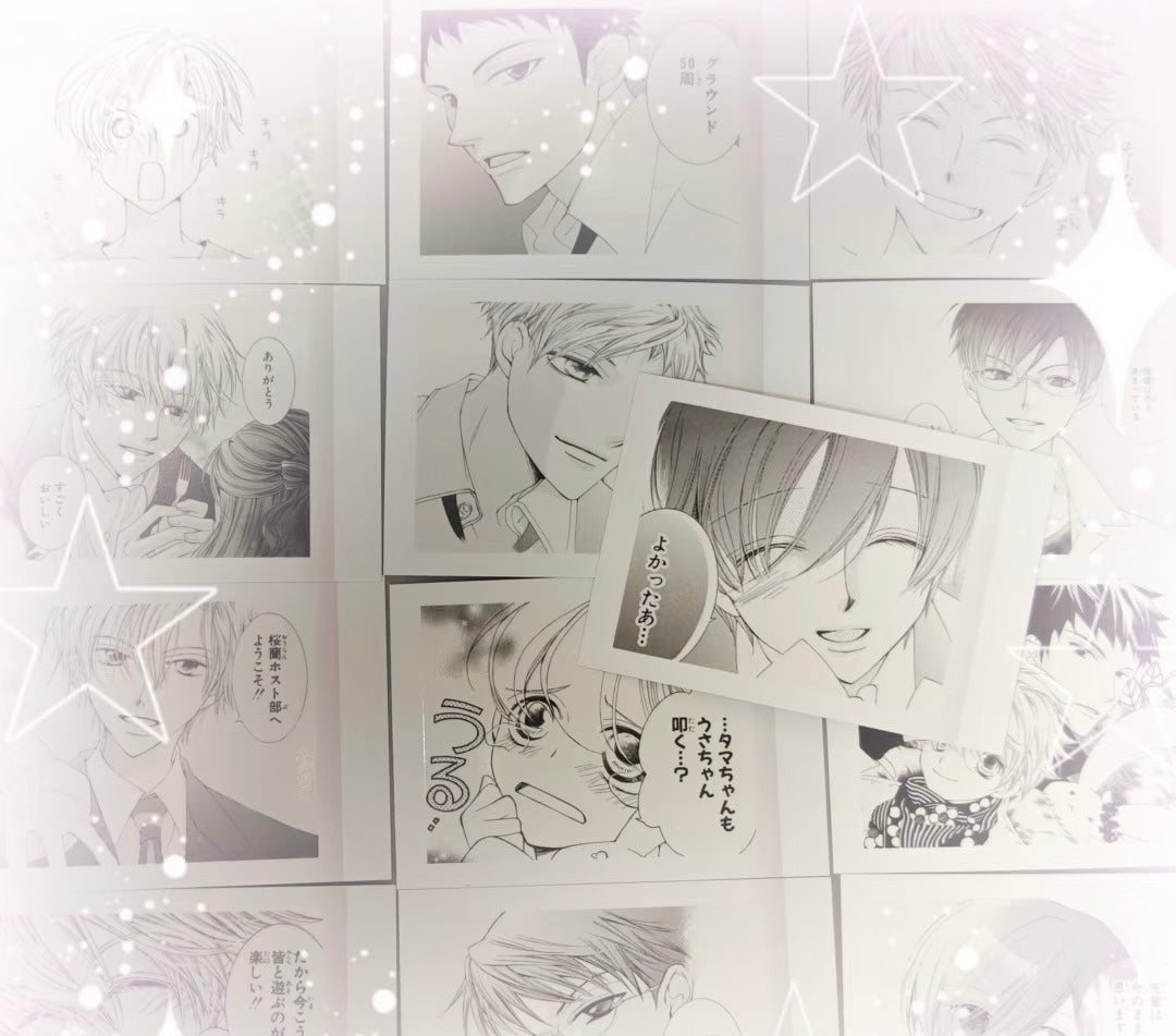 Ouran High School Host Club Movic Pasha Polaroid photo cards Colle Box