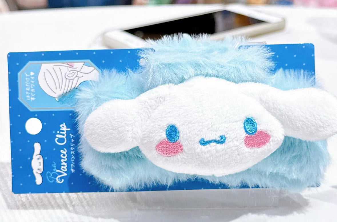 Sanrio|Plush BOA BUN Hirclip