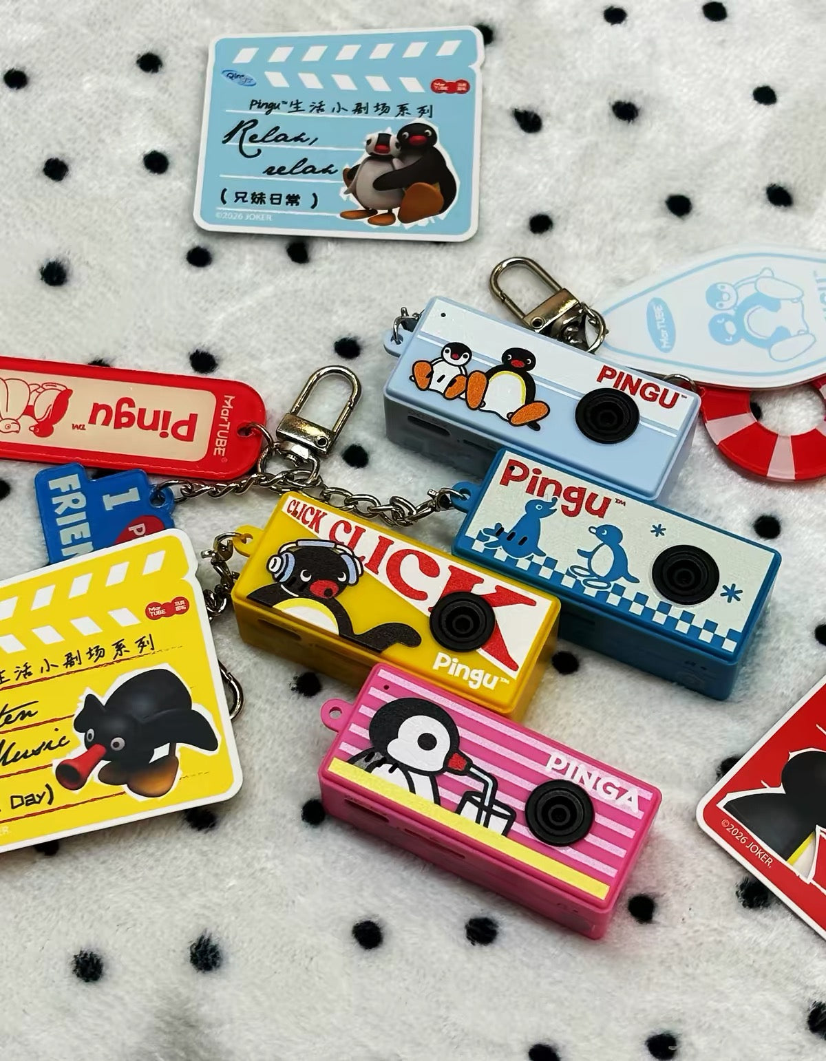 Pingu Family|Mini Camera Martube Pingu BlindBox