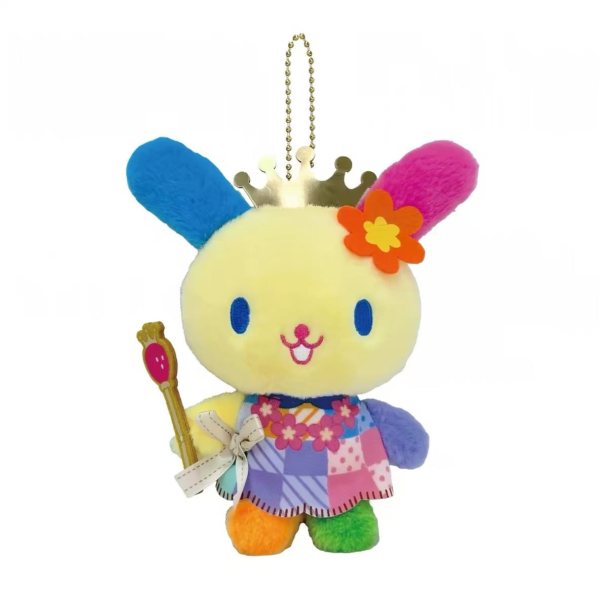 SANRIOUSAHANA CHARACTER FRAGARIA MEMORIES KNIGHT MASCOT HOLDER /PLUSH KEYCHAIN