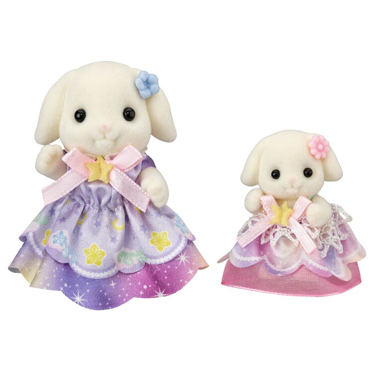 Silvania Family|Dream Dress Pair Set – Flora Rabbit Girl & Baby –