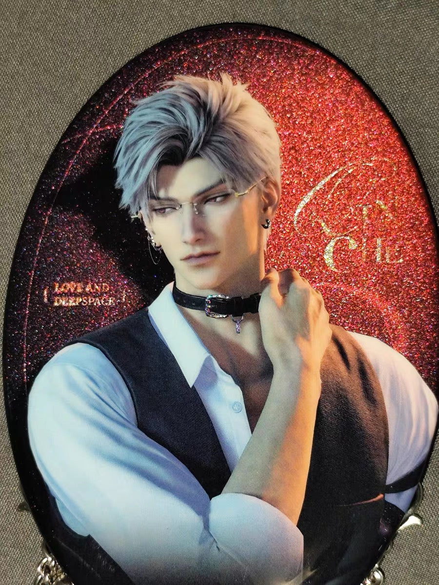 Love and Deepspace &Yu Garden Meow Journey Series Oval Can Badges