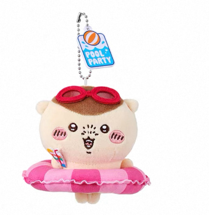 Chiikawa|Summer Days Series Swimming Ring Keychain Kurimanju🛟