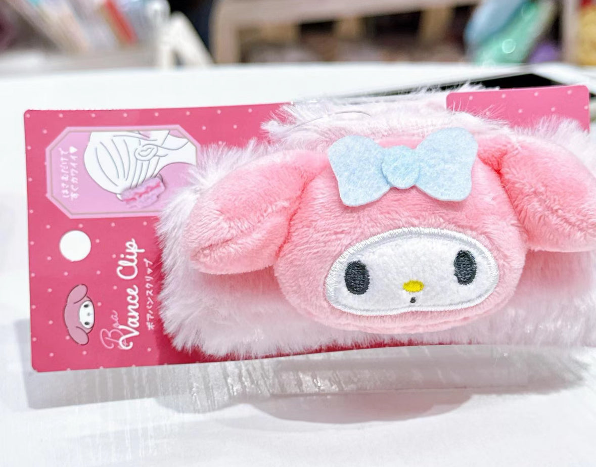 Sanrio|Plush BOA BUN Hirclip