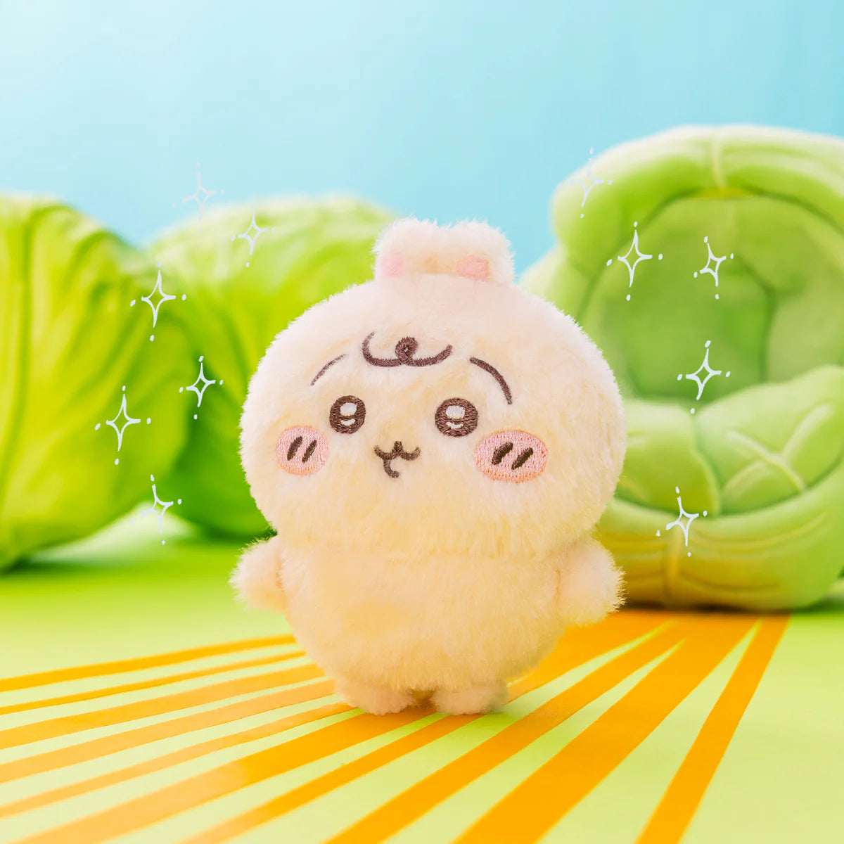 Chiikawa Chiikawa Baby Usagi Wrapped in Cabbage Mascot