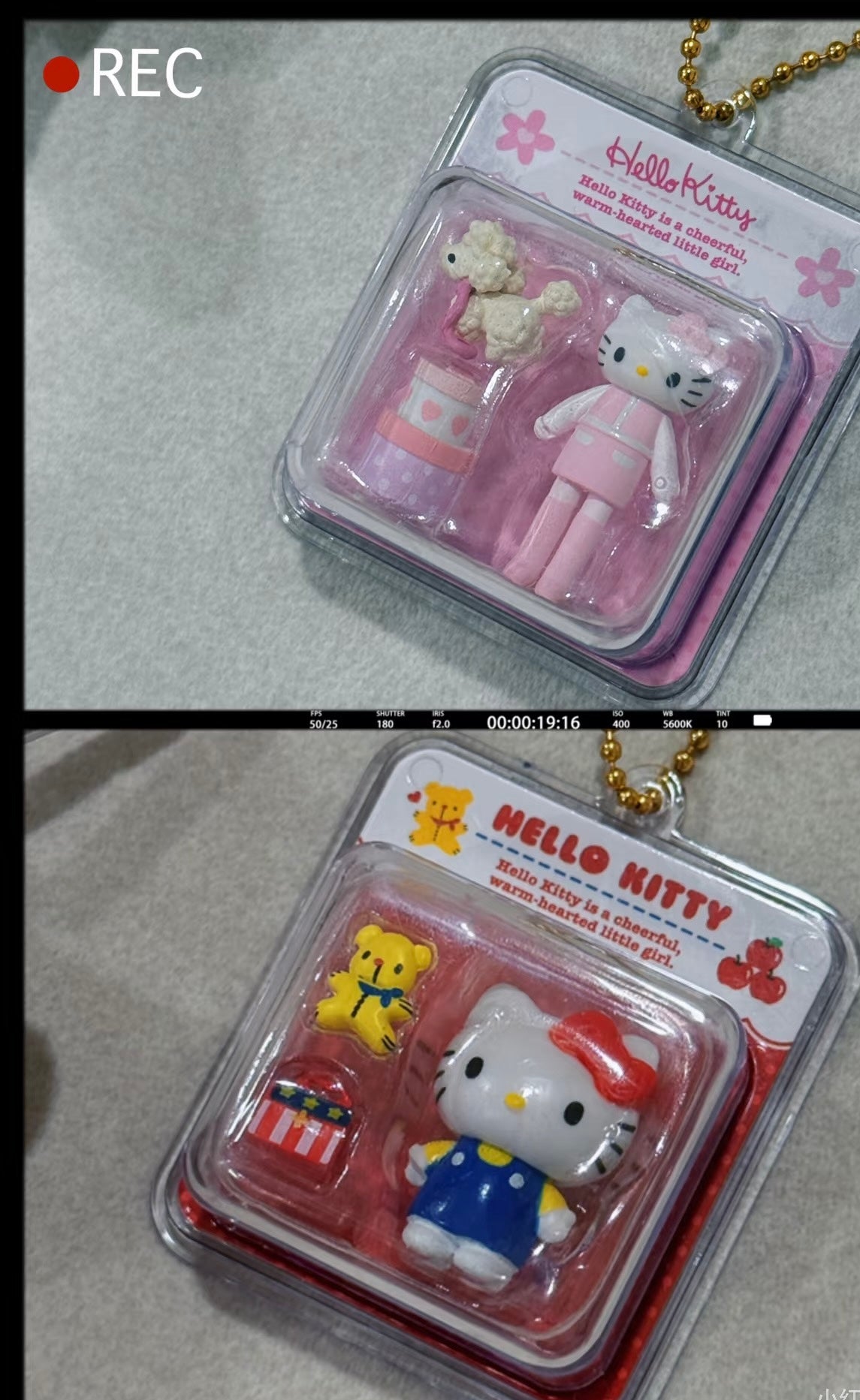 SANRIO|Hellokitty MINIATURE PACKAGE CHARM Keychain