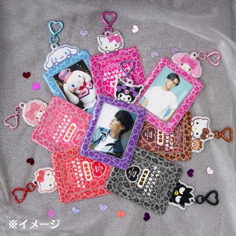 Sanrio|Hellokitty Holders for trading cards: Leopard pattern