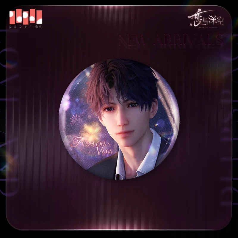 Love and Deepspace |Rafayel -badge -Translucent Encroachment Series