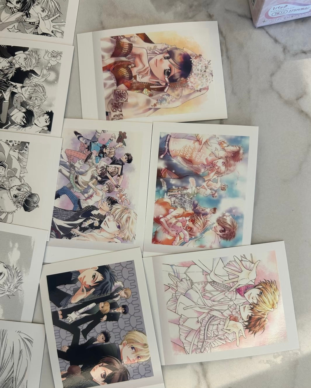 Ouran High School Host Club Movic Pasha Polaroid photo cards Colle Box