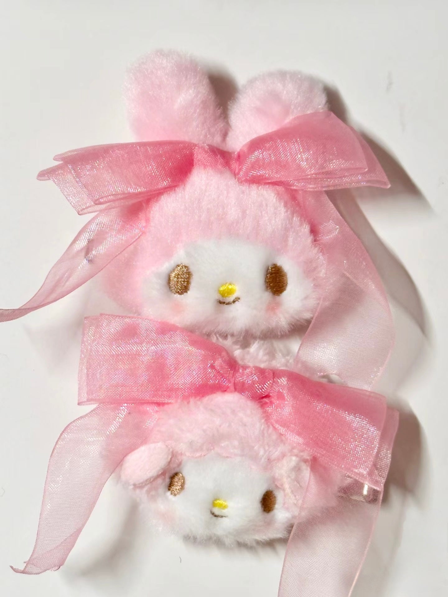 My Melody piano Plush Hair Clip 50 anniversary Set🎀美乐蒂小羊发夹