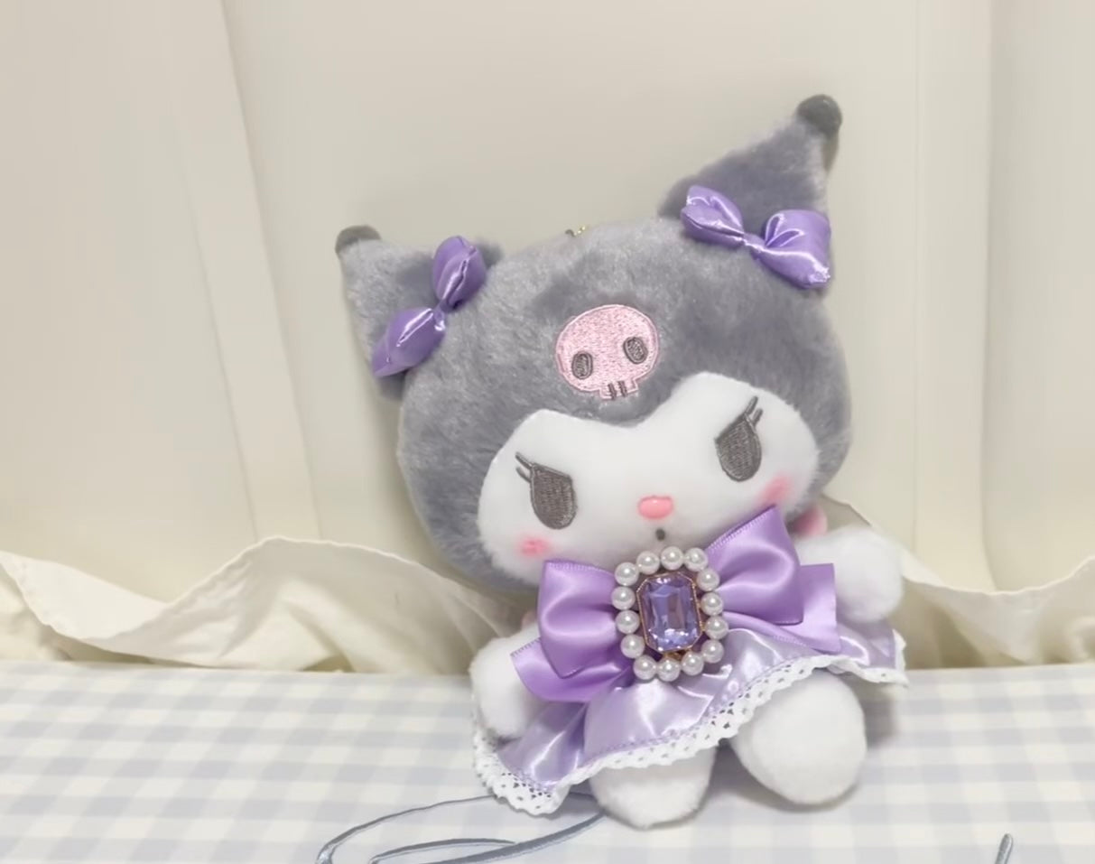 Sanrio|Kuromi Bow Necklace Gift Box
