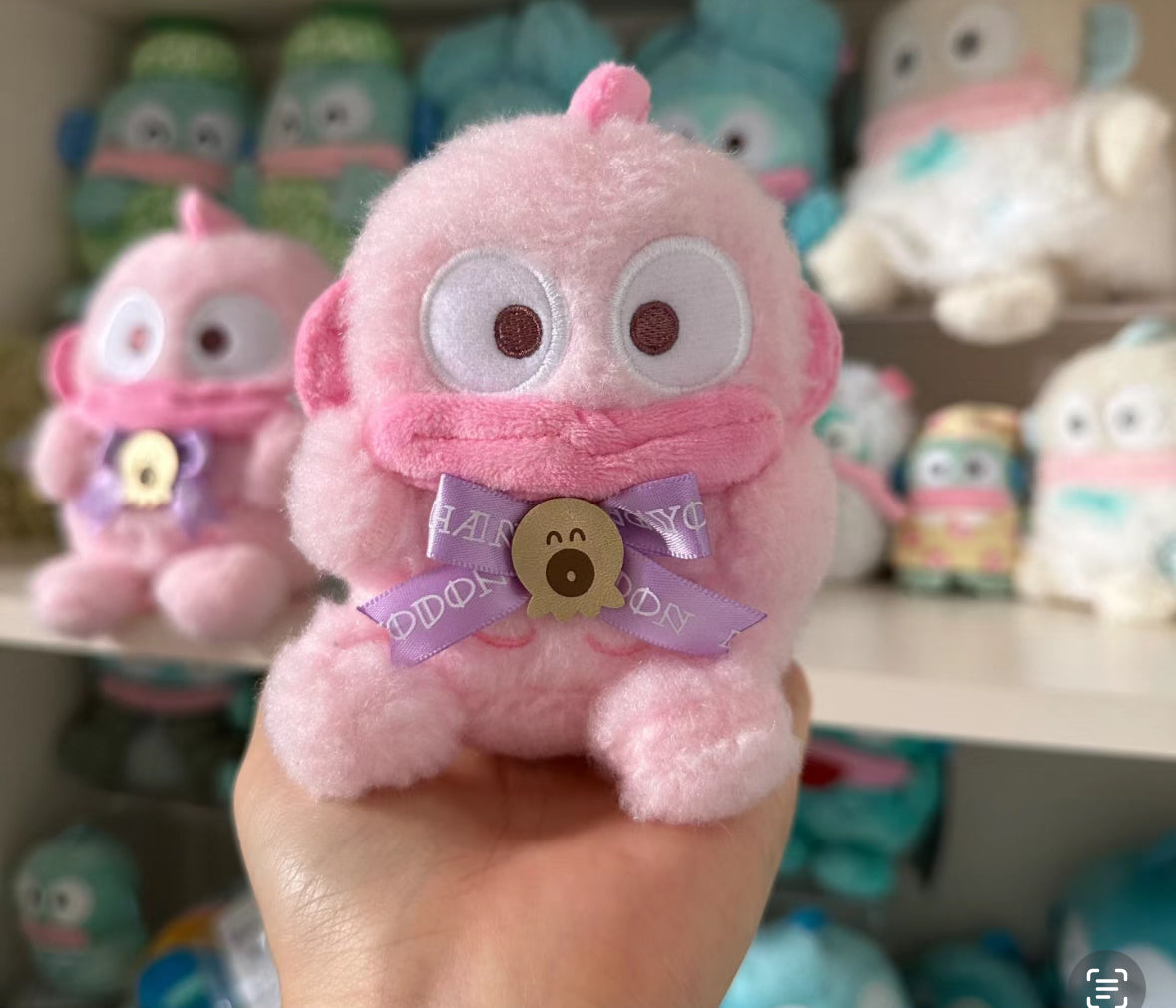 Hangyodon pink keychain粉红丑鱼