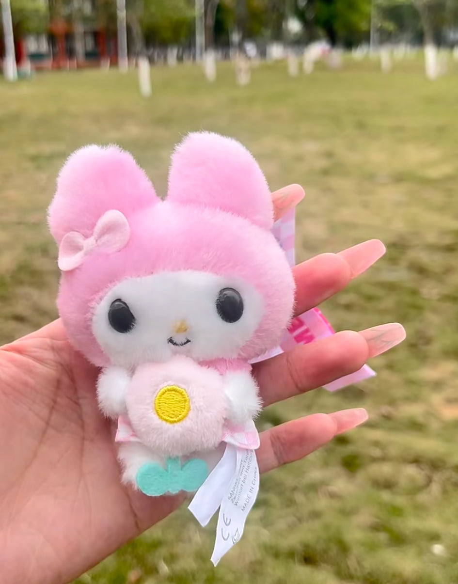 Sanrio tulip keychain🌷美乐蒂郁金香挂件