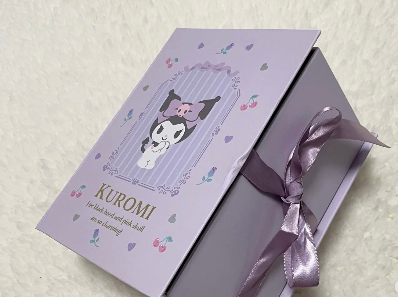 Sanrio|Kuromi Bow Necklace Gift Box