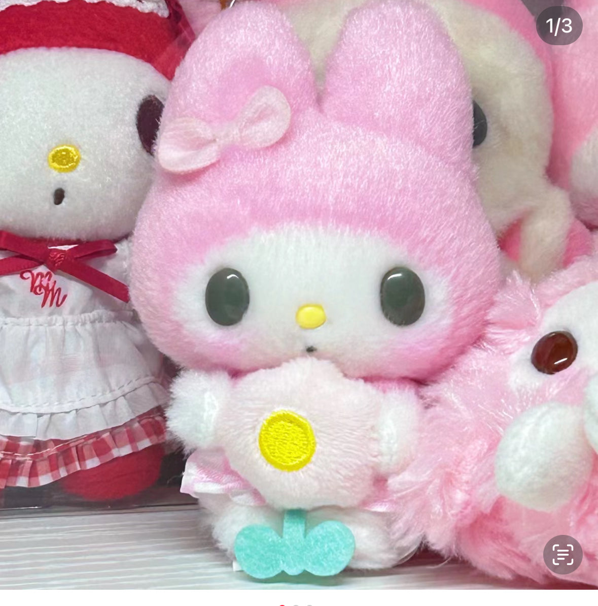 Sanrio tulip keychain🌷美乐蒂郁金香挂件