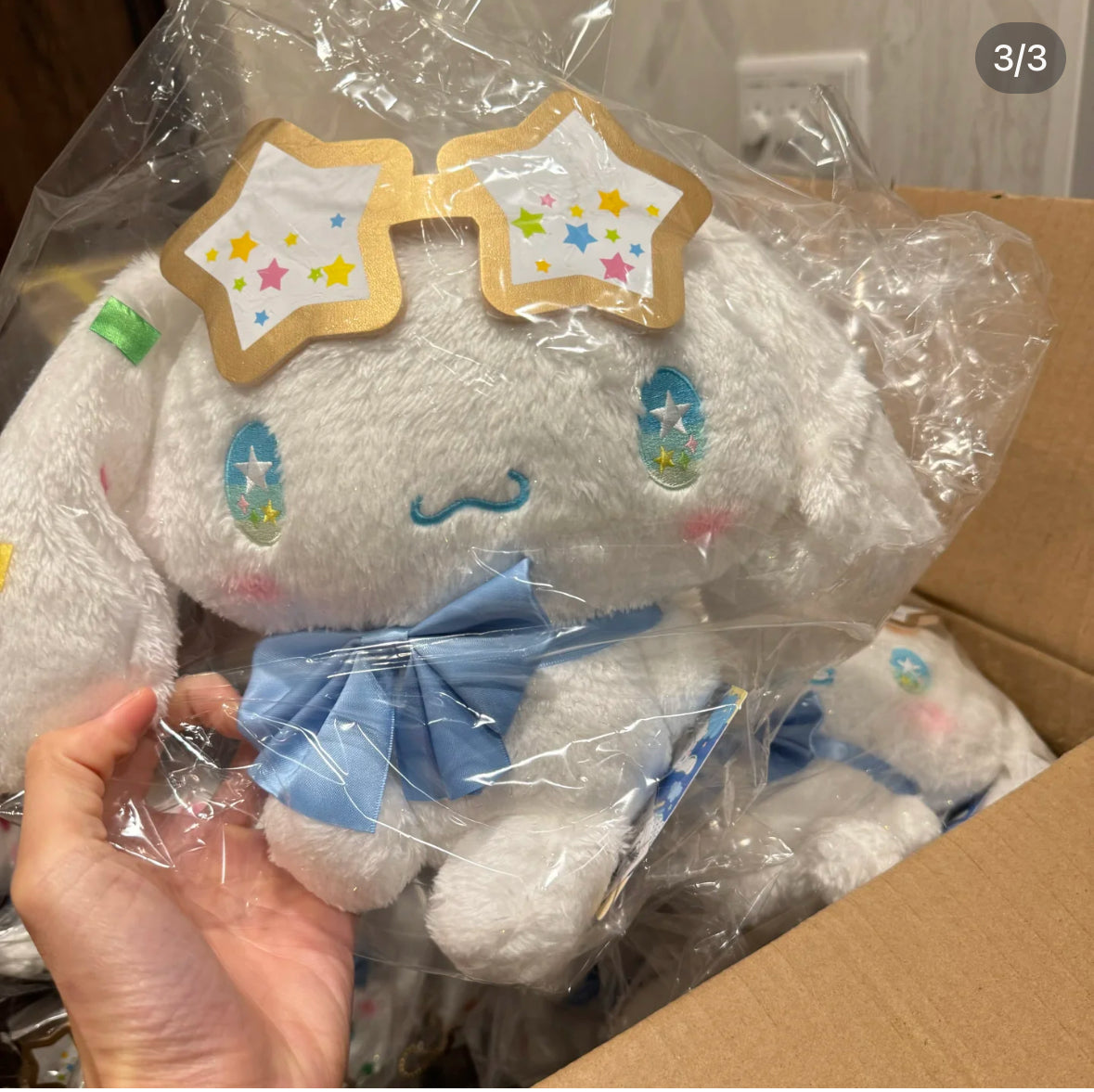 Sanrio|Cinnamoroll Starlight Party Doll ✨玉桂狗星光派对星星眼公仔