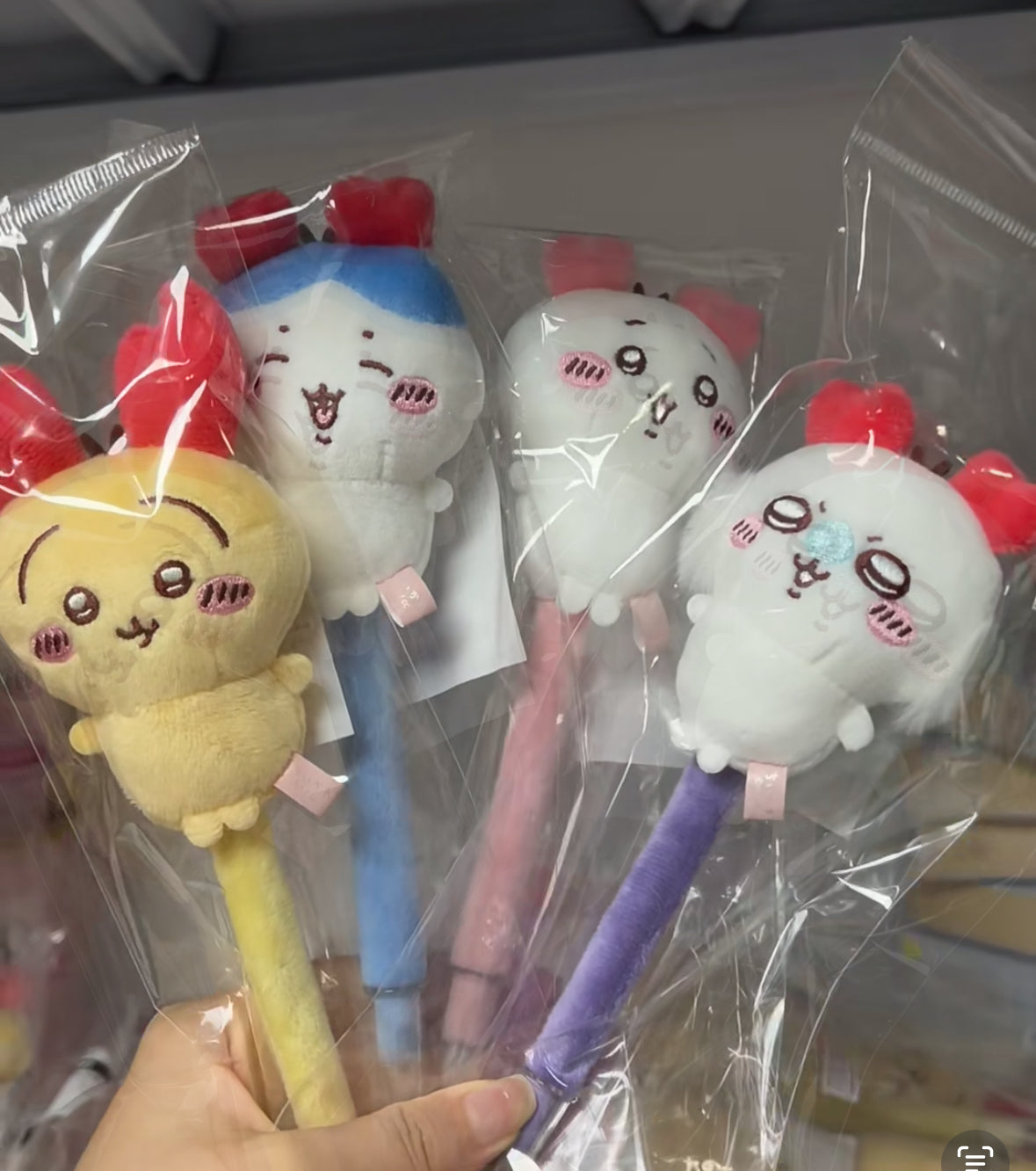 Chiikawa Crab head ballpoint pen🦀螃蟹头圆珠笔