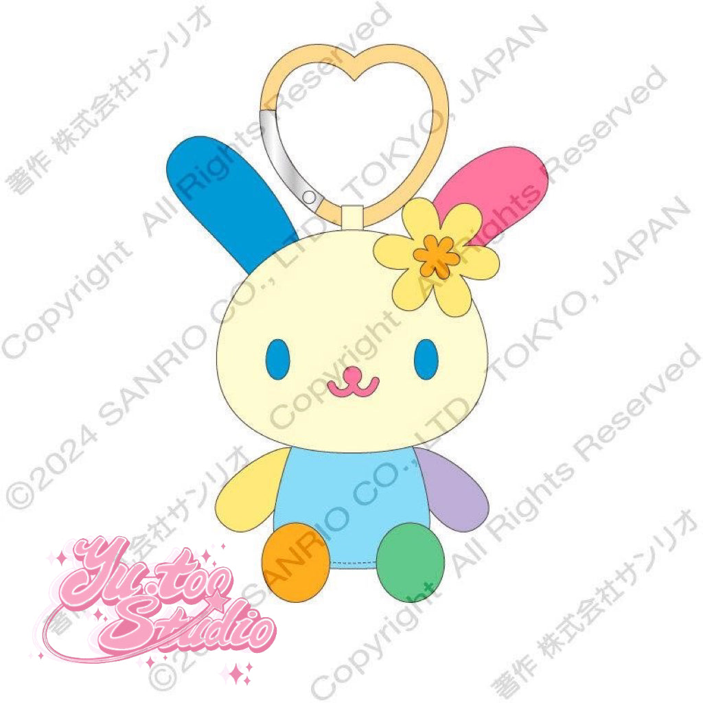 【Pre-Order】Usahana Plush Mascot All My Heart Keychain