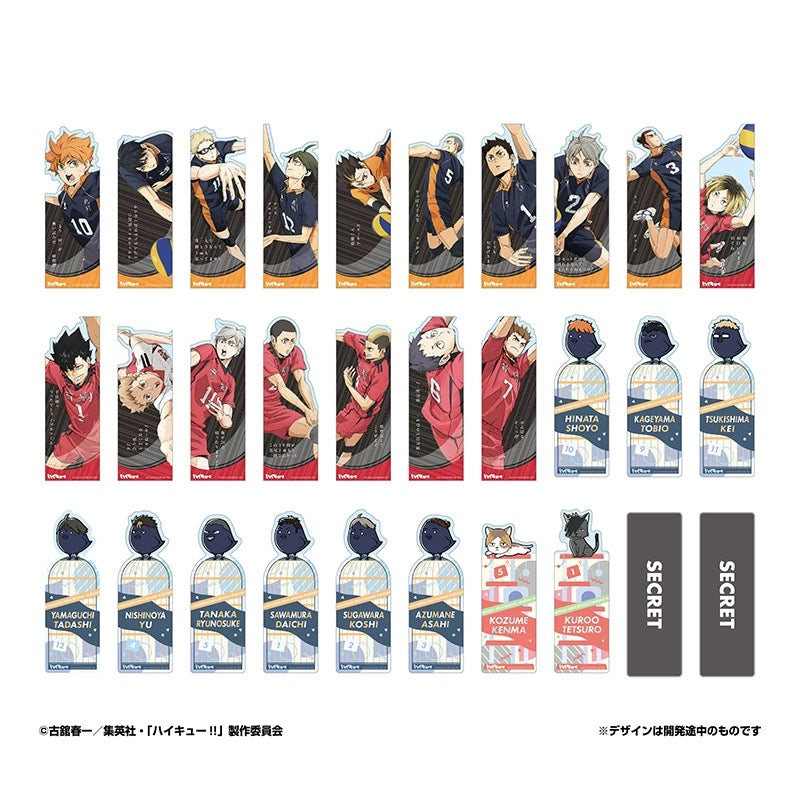 Bandai Bookmark Collection Haikyu!! Movie : The Dumpster Battle (1 Random Pack)