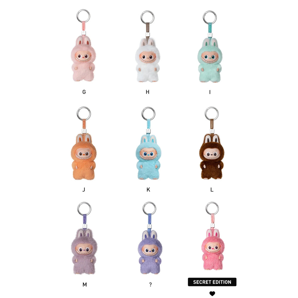 Pop Mart The Monsters Pin For Love Series Vinyl Plush Pendant Blind Box (A-M)