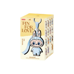 Pop Mart The Monsters Pin For Love Series Vinyl Plush Pendant Blind Box (A-M)