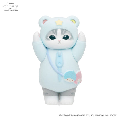 Mofusand｜Sanrio Characters Mofumofu Flocked Figure Trading Collection Vol.3
