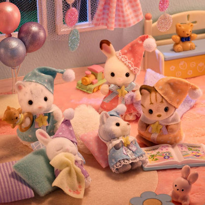 Sylvania Family｜Gather around! Baby Set - Pyjama Party