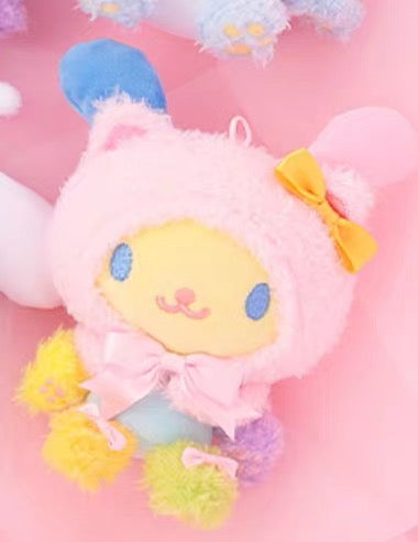 Sanrio｜USAHANA KTHINGS Keychain with Animal Coat Design